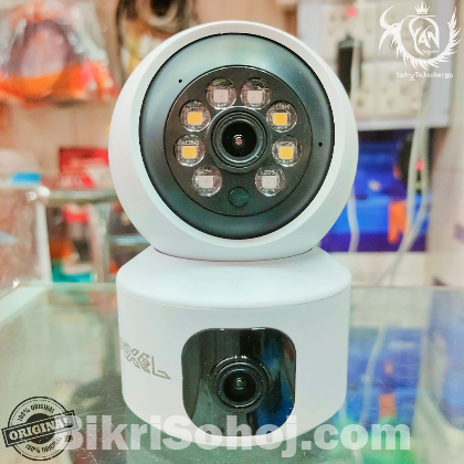 4G SIM System Dual Lens Doll Ip Camera V380